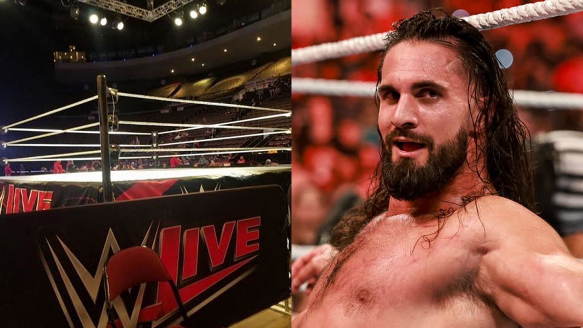 Seth Rollins was attacked at a WWE Live Event today.