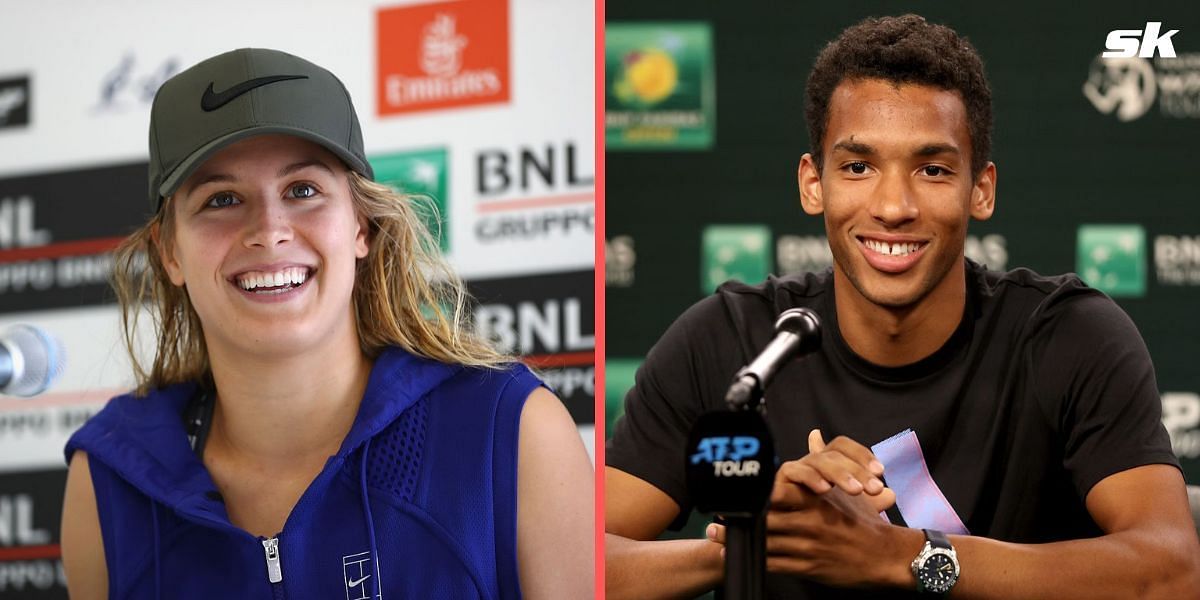 Eugenie Bouchard and Felix Auger-Aliassime praises new project to teach tennis skills to youngsters