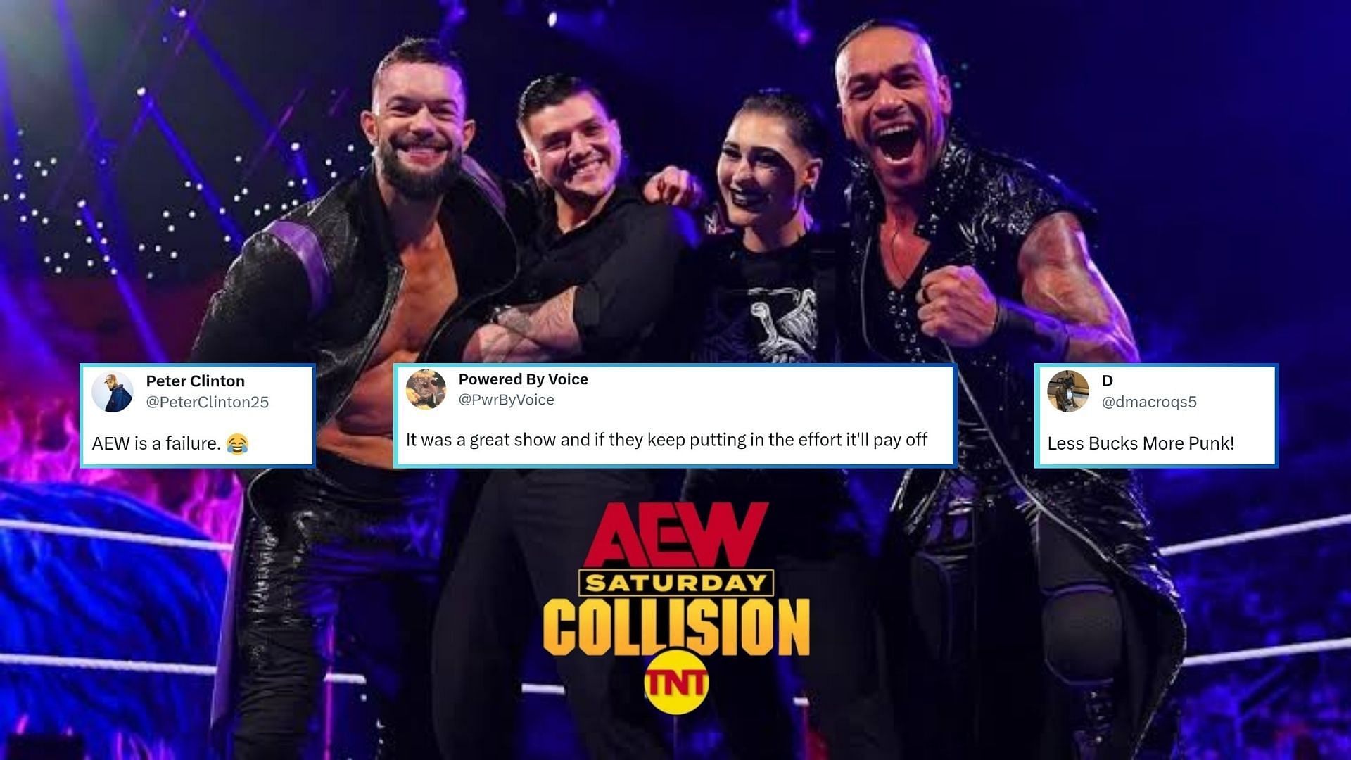 "NXT Putting Up 850[k] With Judgment Day" - Fans Erupt As AEW Collision ...