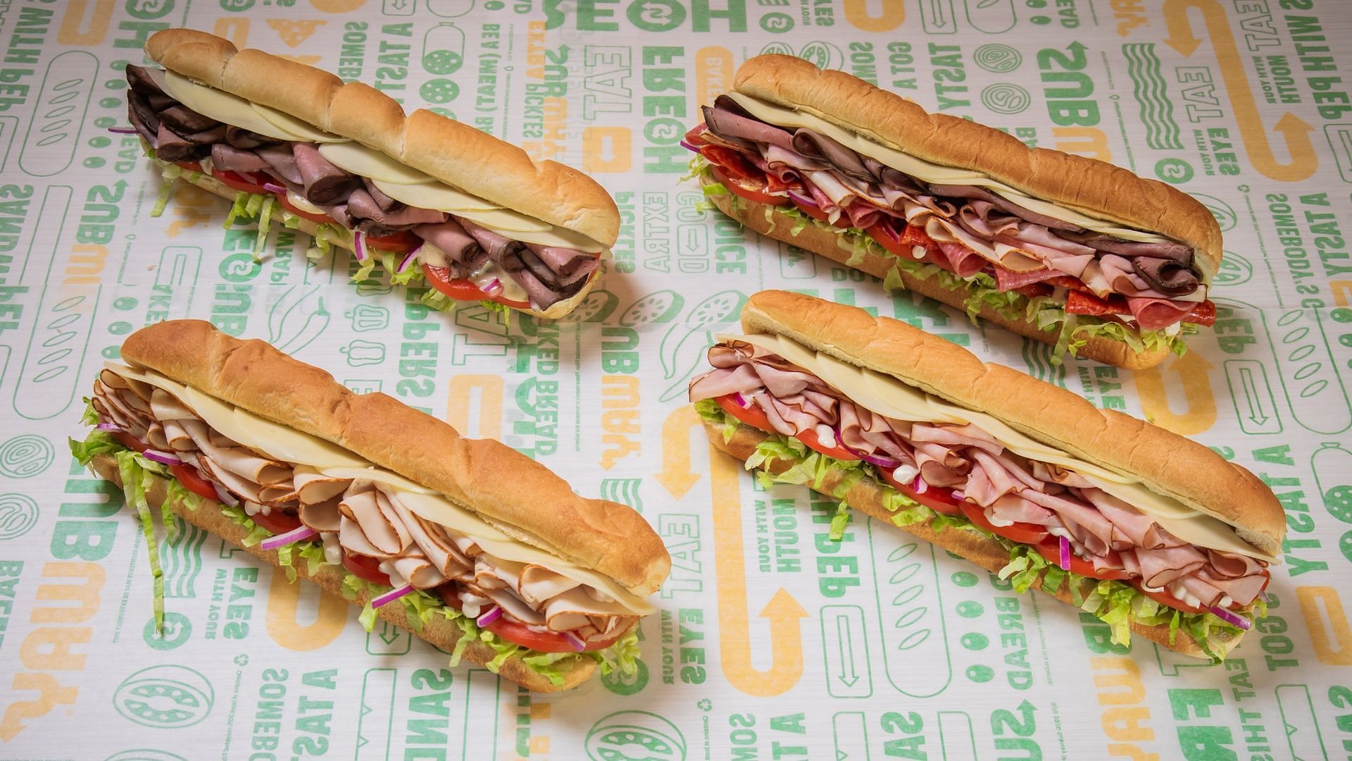 Subway begins to offer freshly sliced meats with the new Deli Heroes subs (Image via Subway)