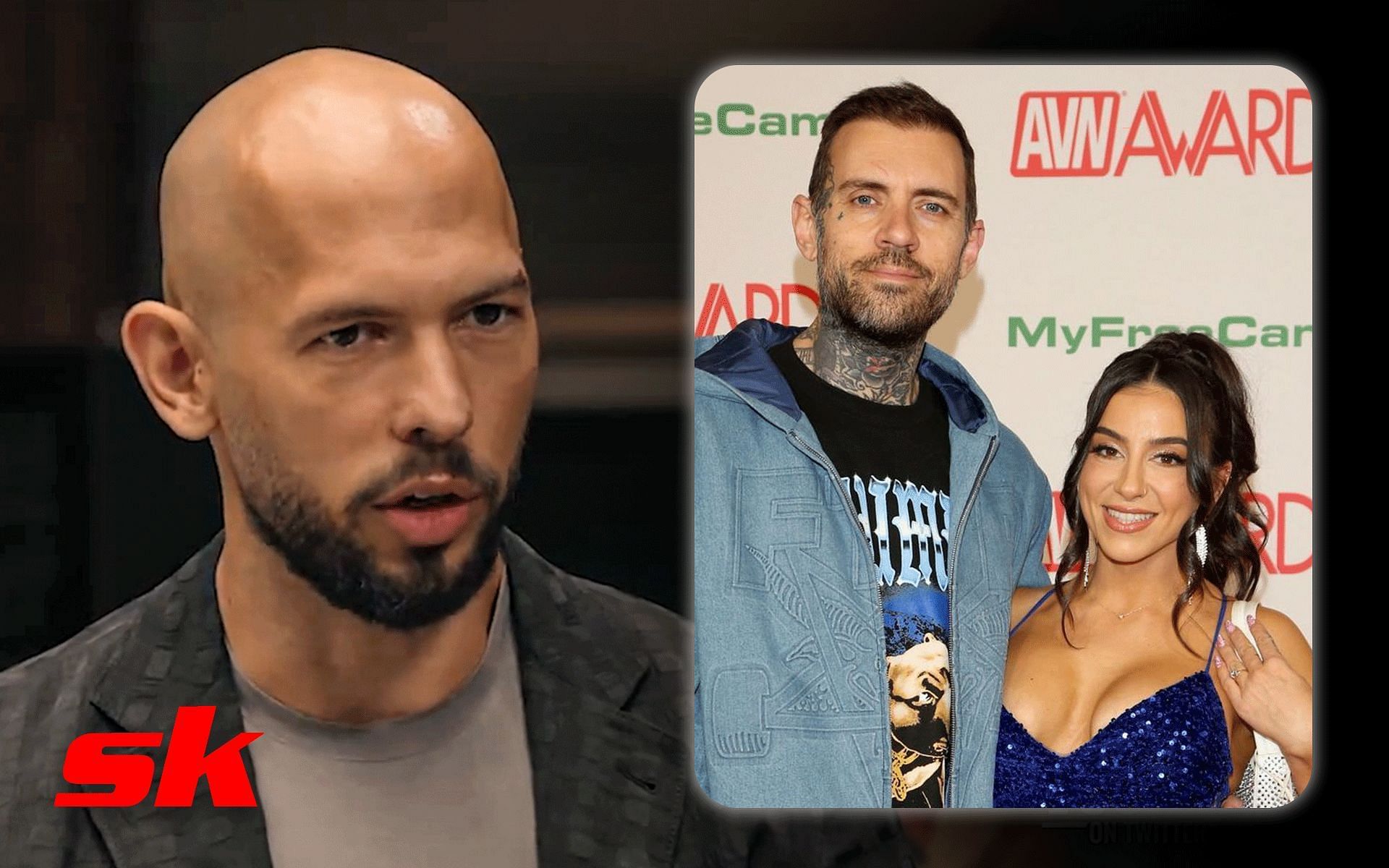 This is what the matrix wants for you as a man - Andrew Tate slams  YouTuber Adam 22 for letting his wife film adult scene with another man