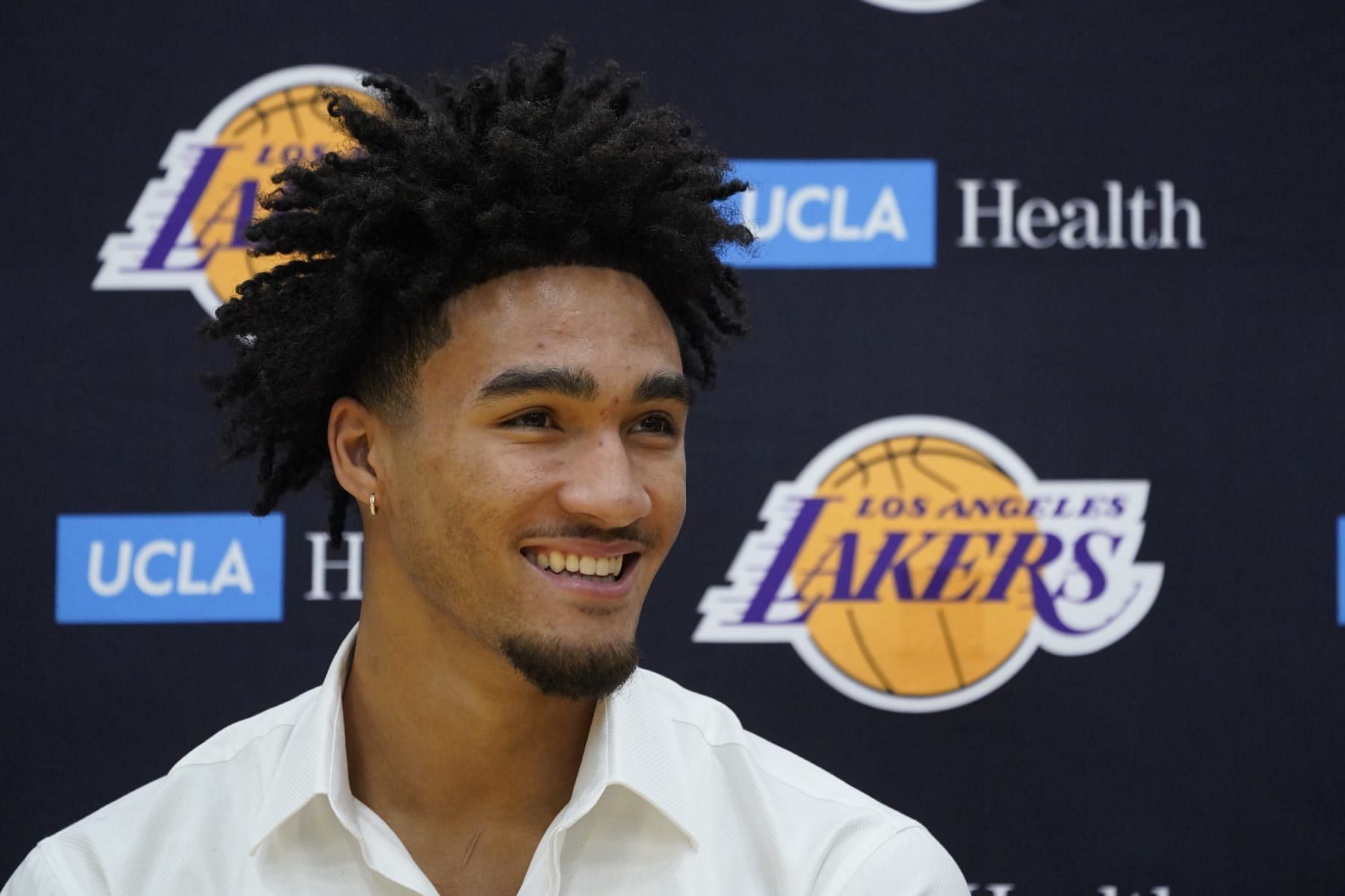 LA Lakers rookie point guard Jalen Hood-Schifino