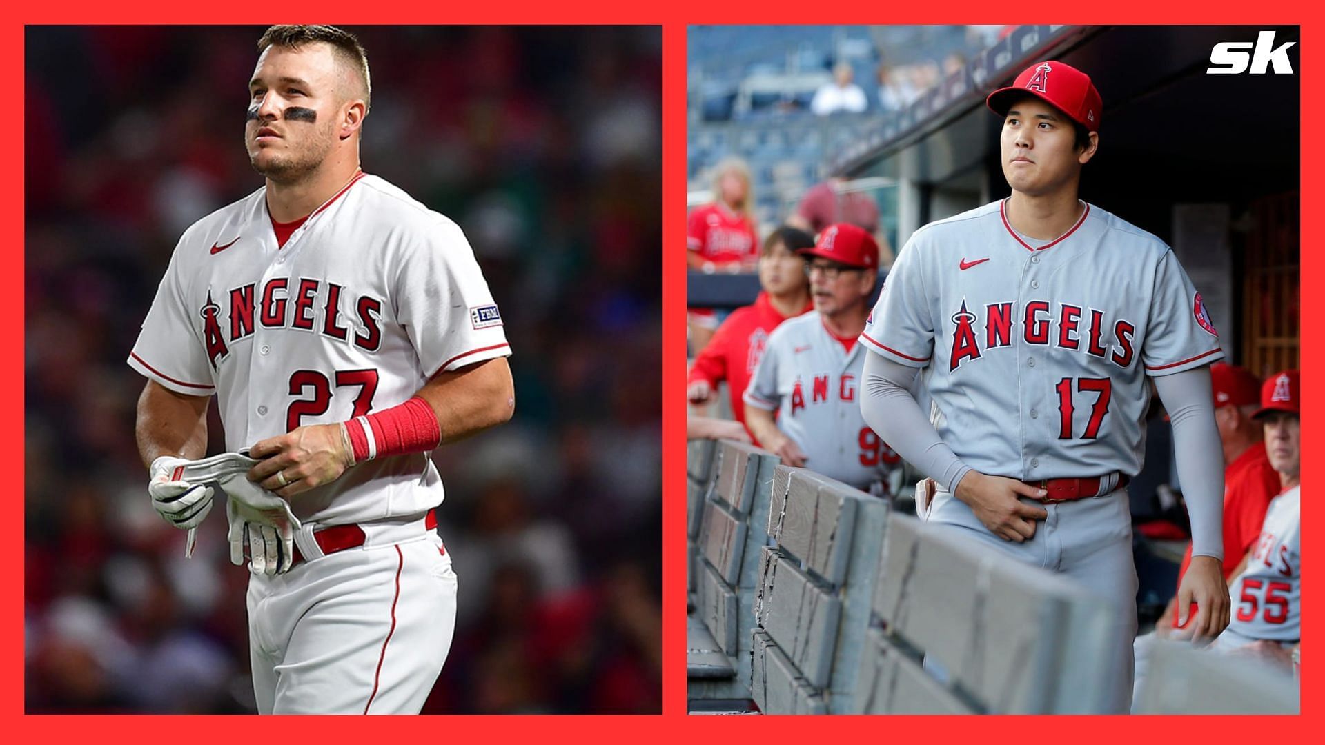 Mike Trout and Shohei Ohtani, Angels