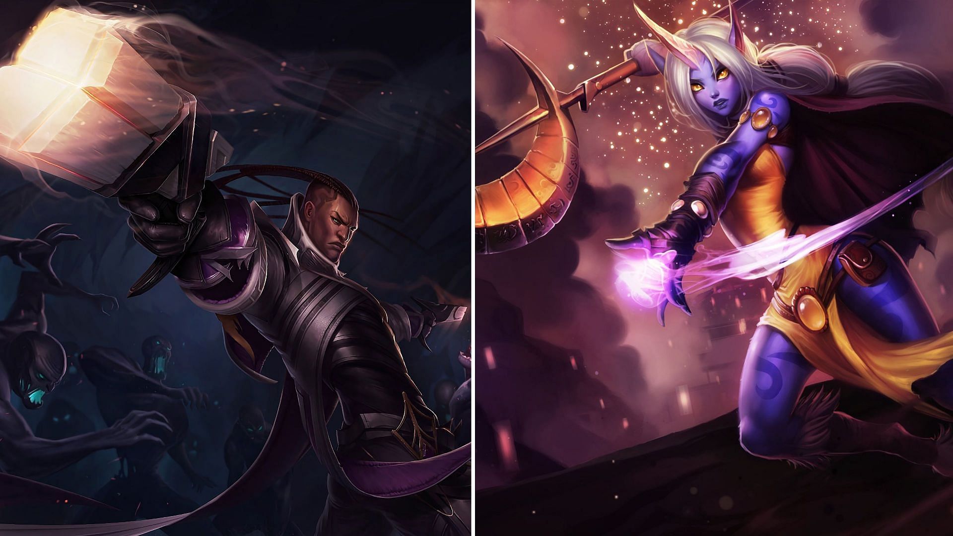 Lucian and Soraka in League of Legends: Arena (Image via Riot Games)