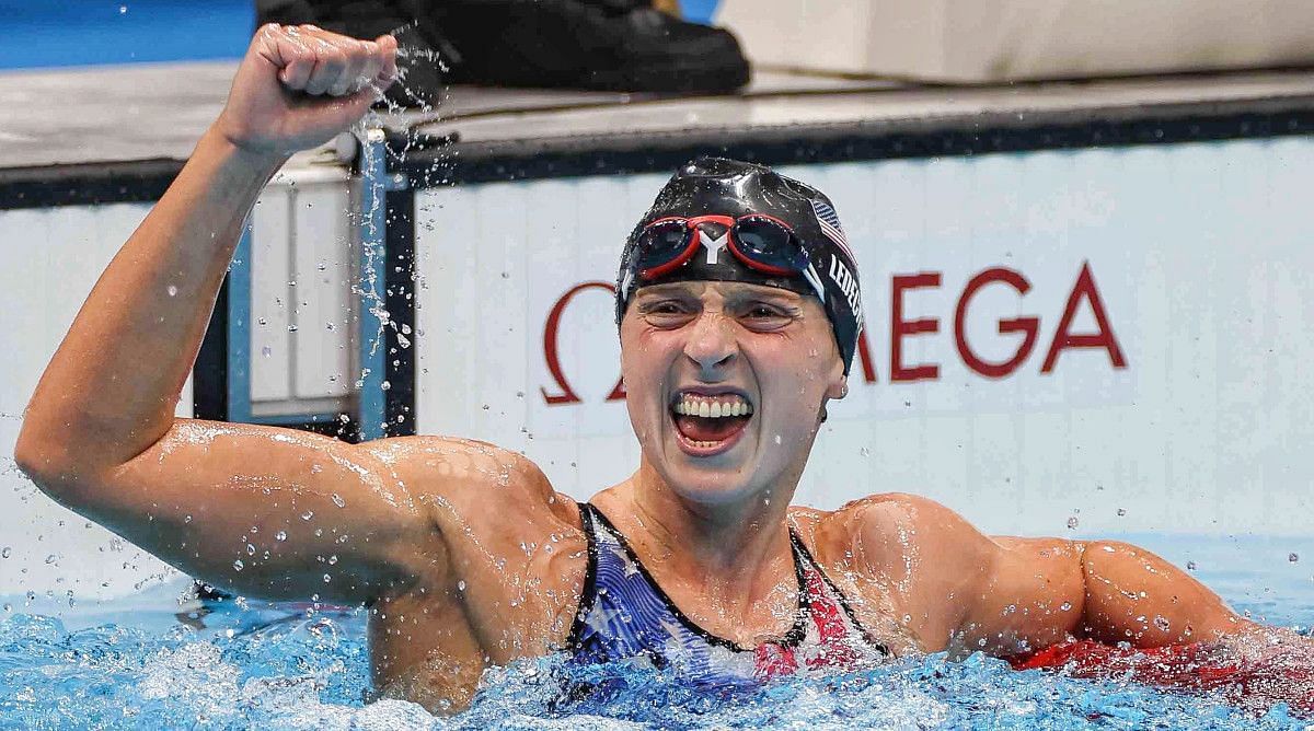 Katie Ledecky wins her first gold at the Tokyo Olympic