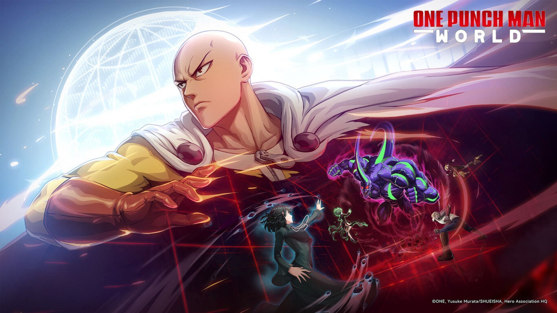 One Punch Man World will be an open-world action RPG title. (Image via Crunchyroll Games)