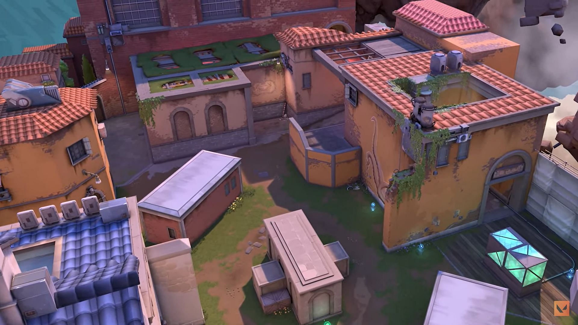 Piazza is one of the three latest maps in the Team Deathmatch realm (Image via Riot Games) 