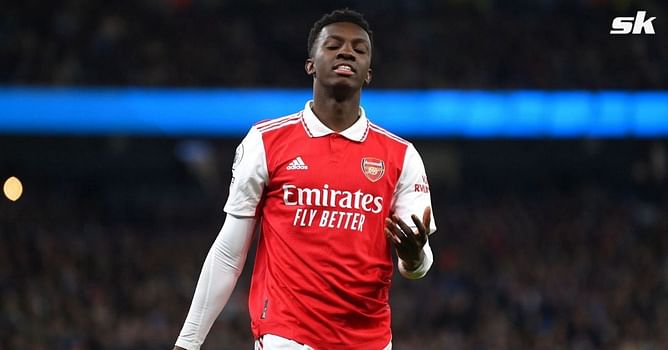 “He gives us a lot of confidence” – Eddie Nketiah admits 30-year-old star leaving Arsenal is ‘big miss’ for the club