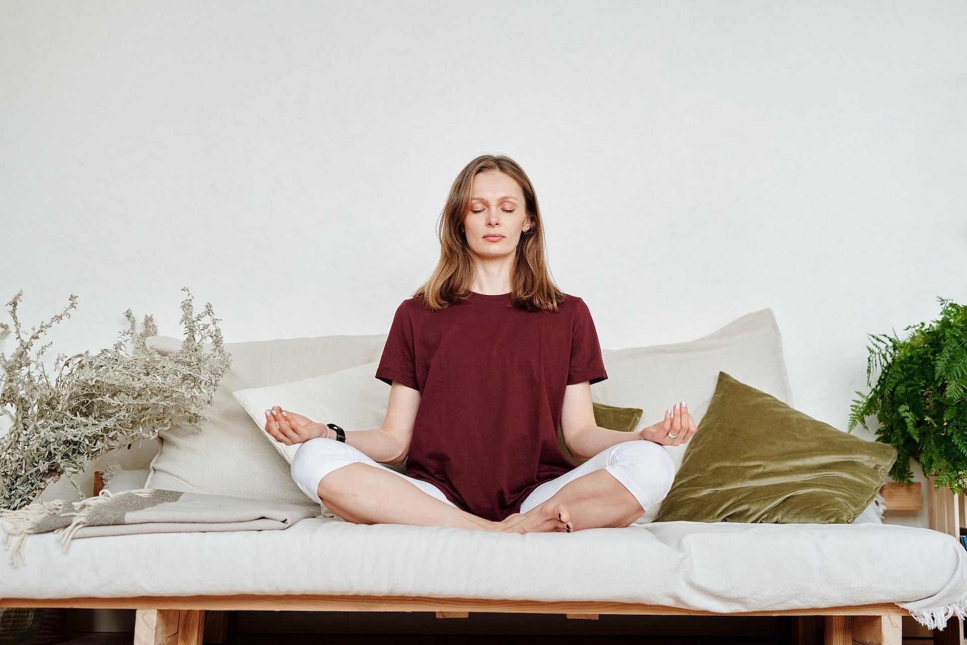 Meditate regularly to manage stress. (Photo via Pexels/Mikael Blomkvist)