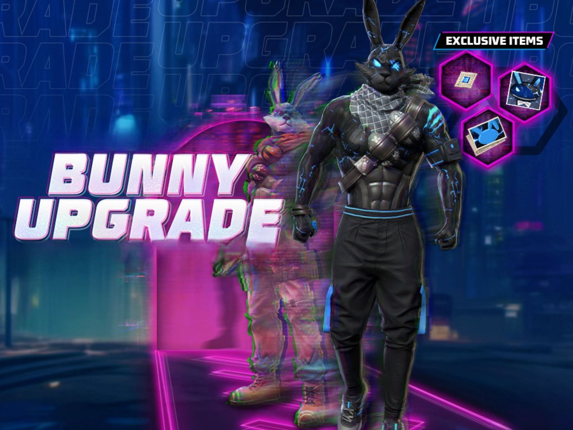Bunny Upgrade event has made its way into Free Fire MAX (Image via Garena)