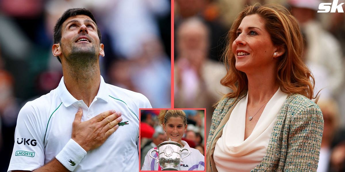 Novak Djokovic applauded Monica Seles