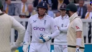 "What’s that"- Steve Smith baffled by Jonny Bairstow's poor sledge attempt during Day 3 of 2nd Ashes 2023 Test at Lord's