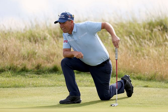 "I don't think you need to panic" - Padraig Harrington stays composed amid pursuit of the Open Championship leader Brian Harmon