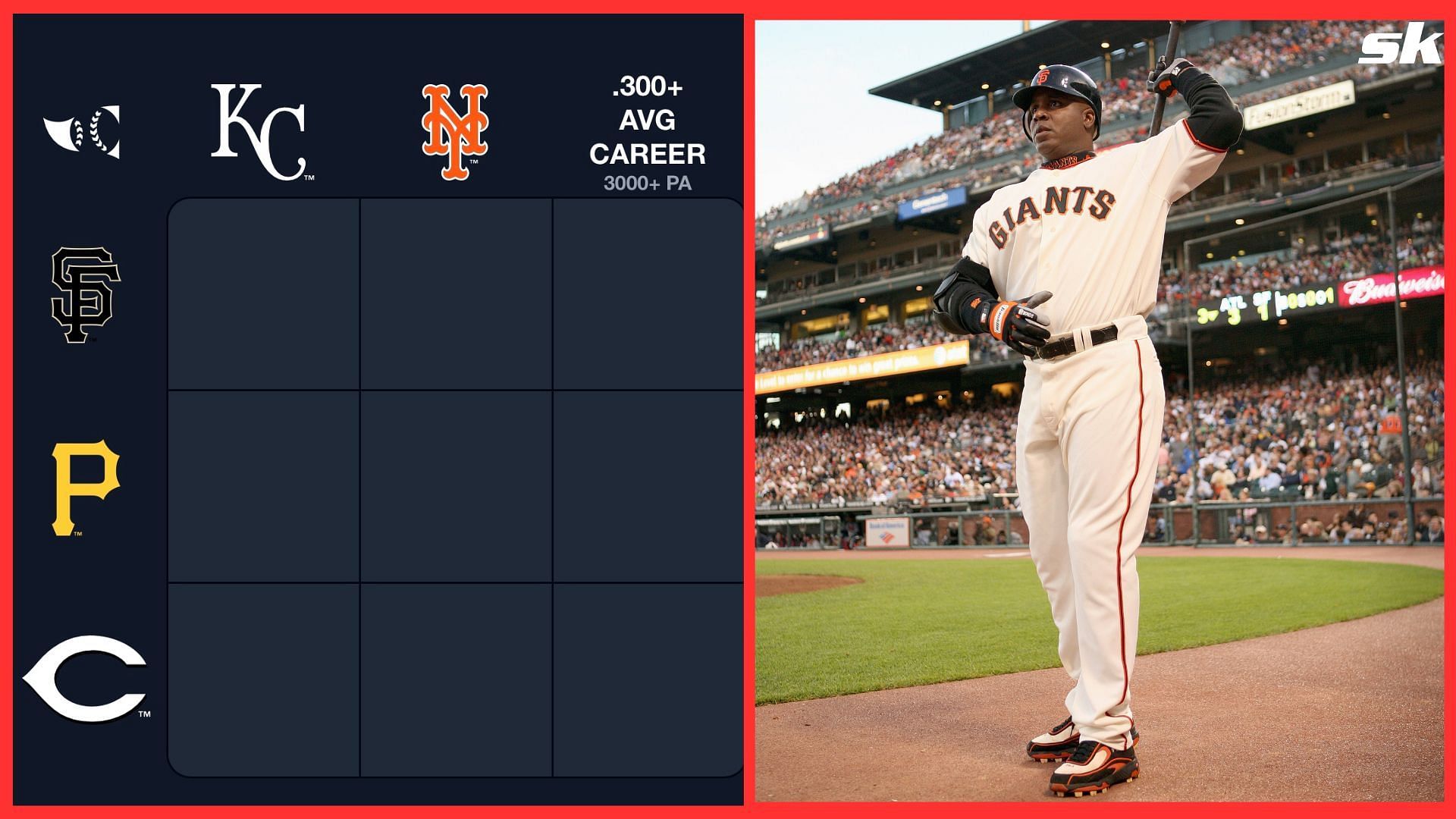 SF Giants MLB All Star game 2007 Barry Bonds and 20 similar items