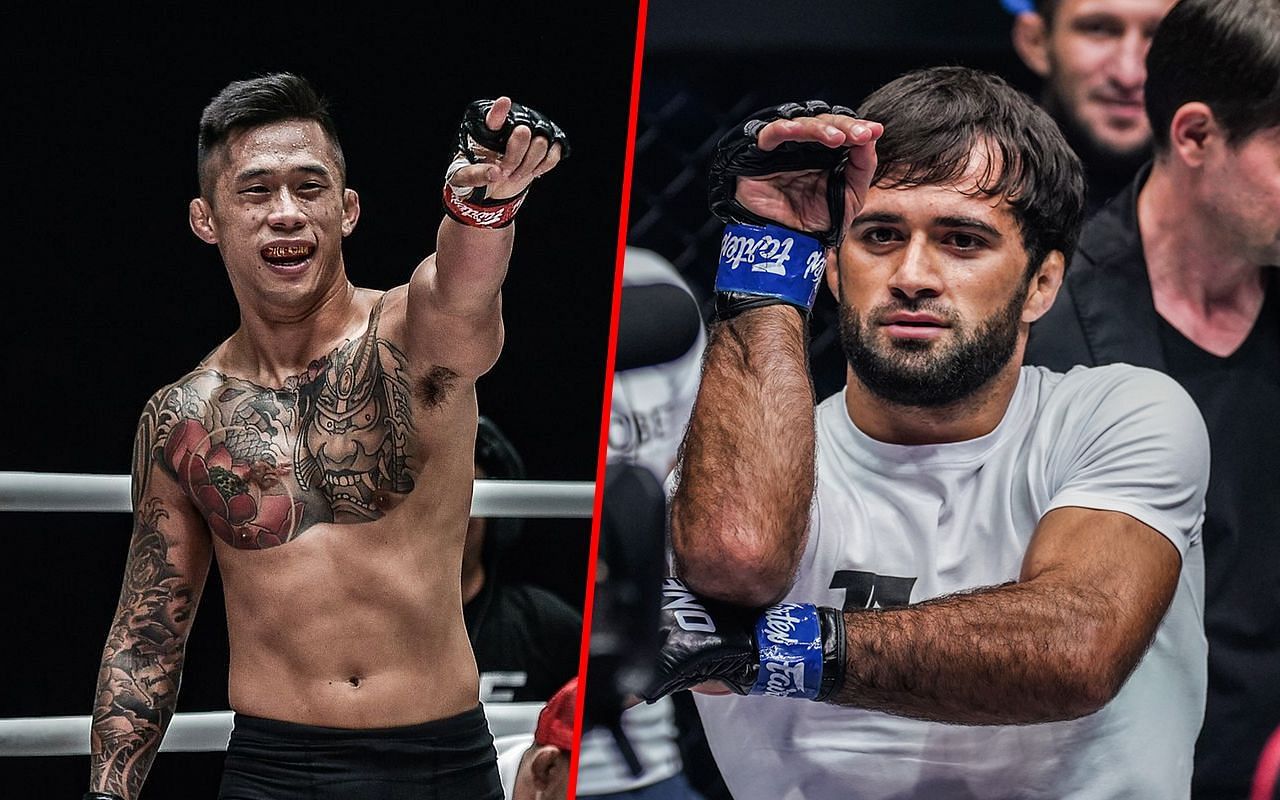 Martin Nguyen and Shamil Gasanov. [Image: ONE Championship]