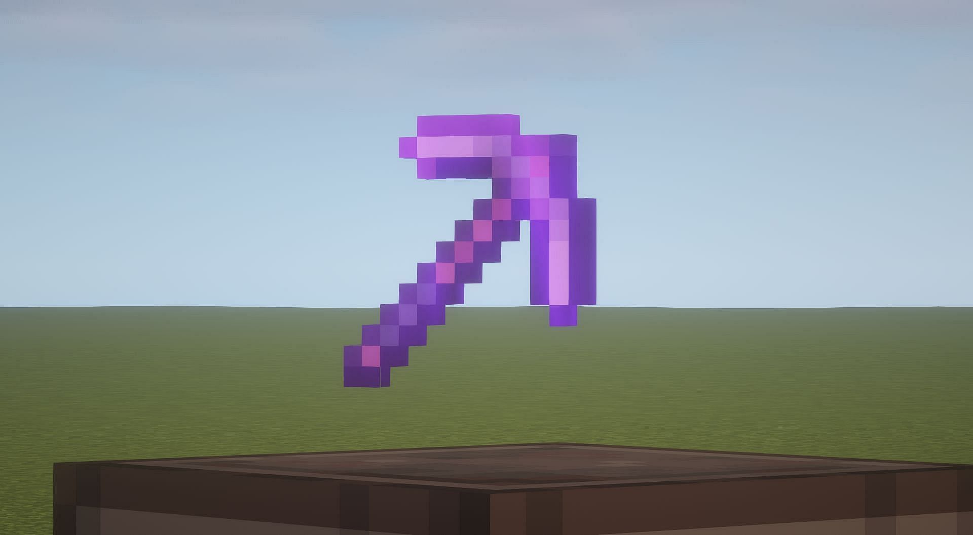 The most useful tool - The pickaxe (Image via Mojang)