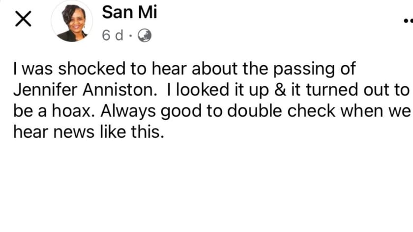 Fact Check: Is Jennifer Aniston dead? Viral claim debunked