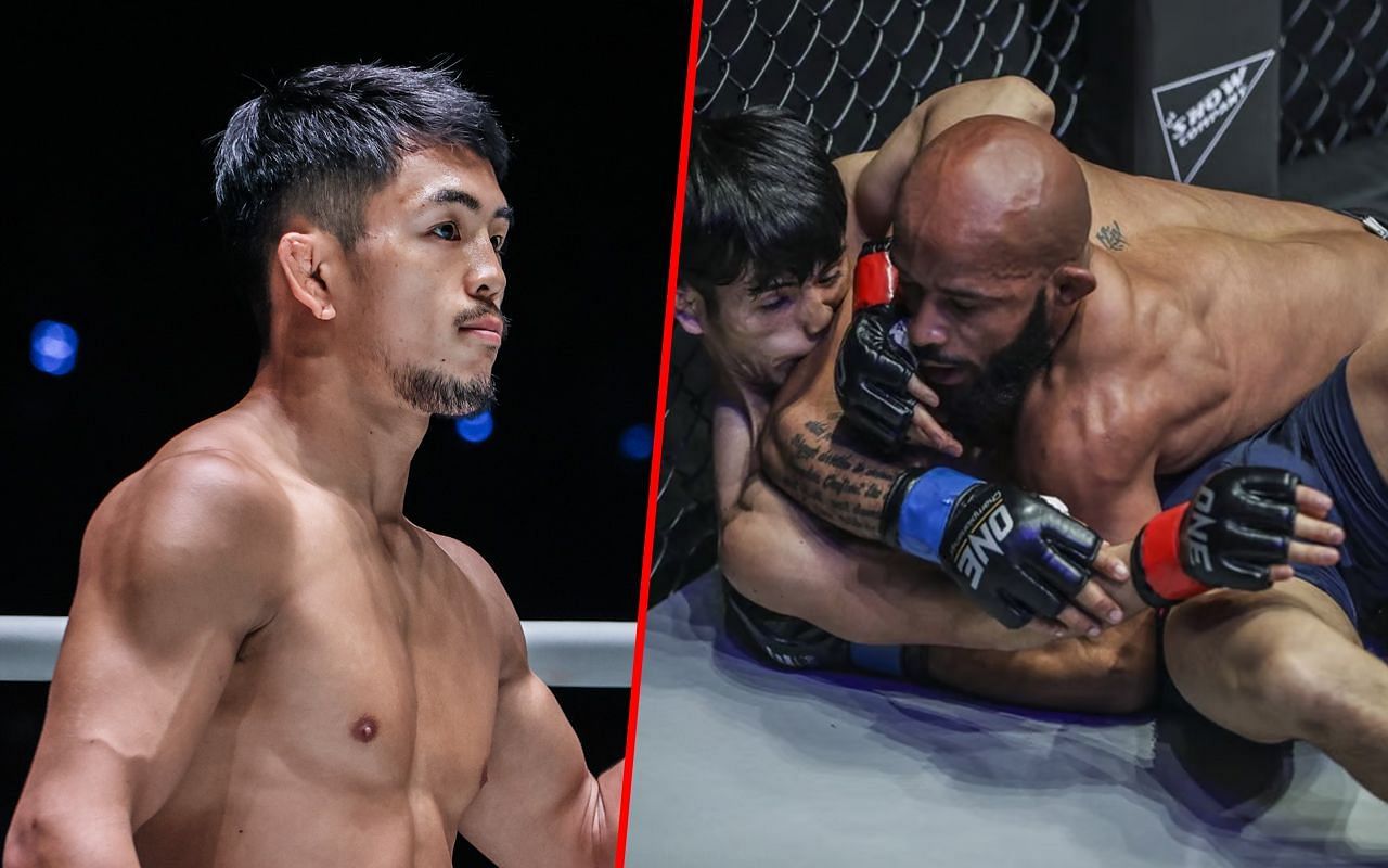 Yuya Wakamatsu and Demetrious Johnson. [Image: ONE Championship]