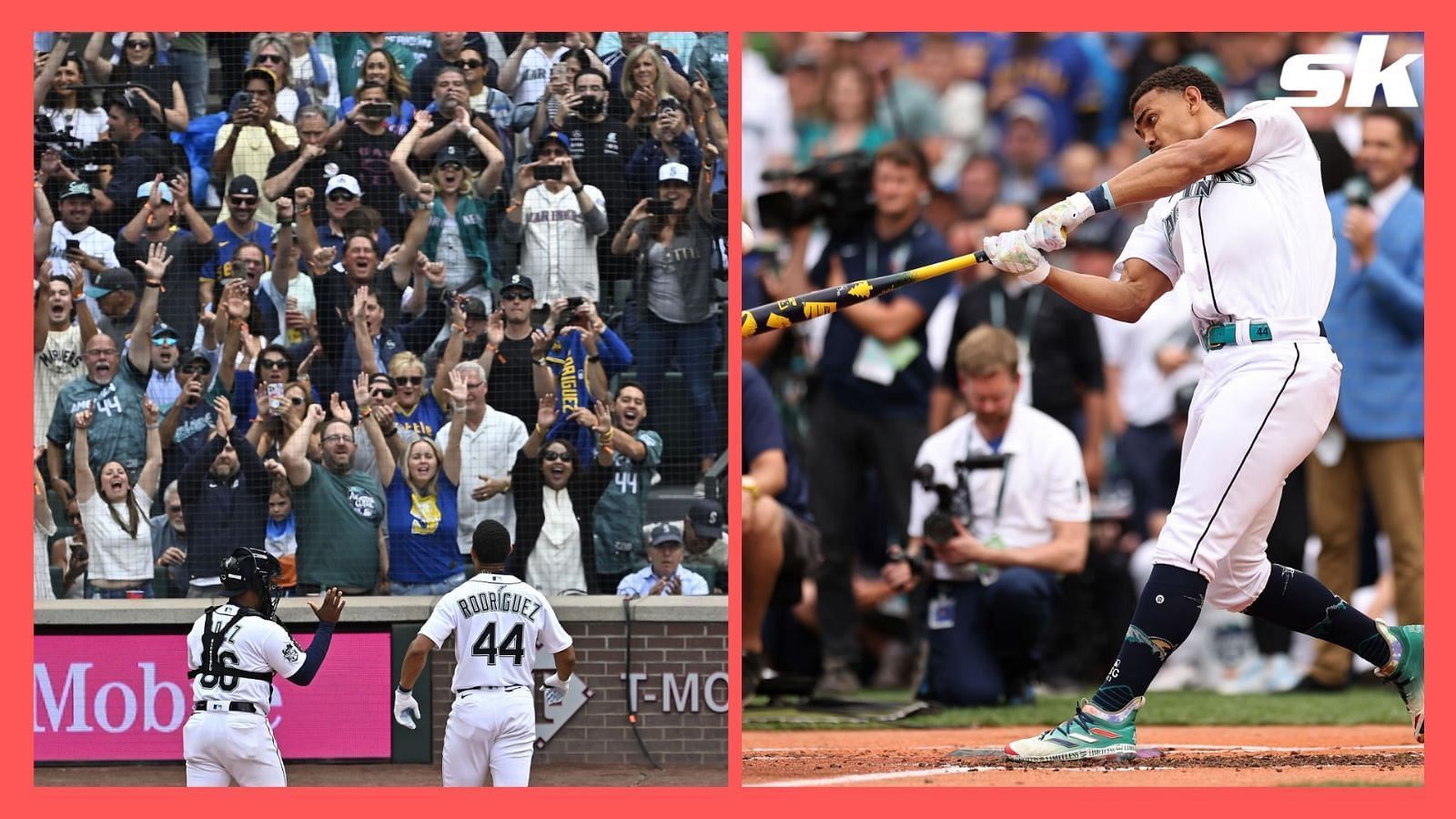 A love letter to Seattle fans: Julio Rodriguez sets Home Run Derby record  with 41 homers