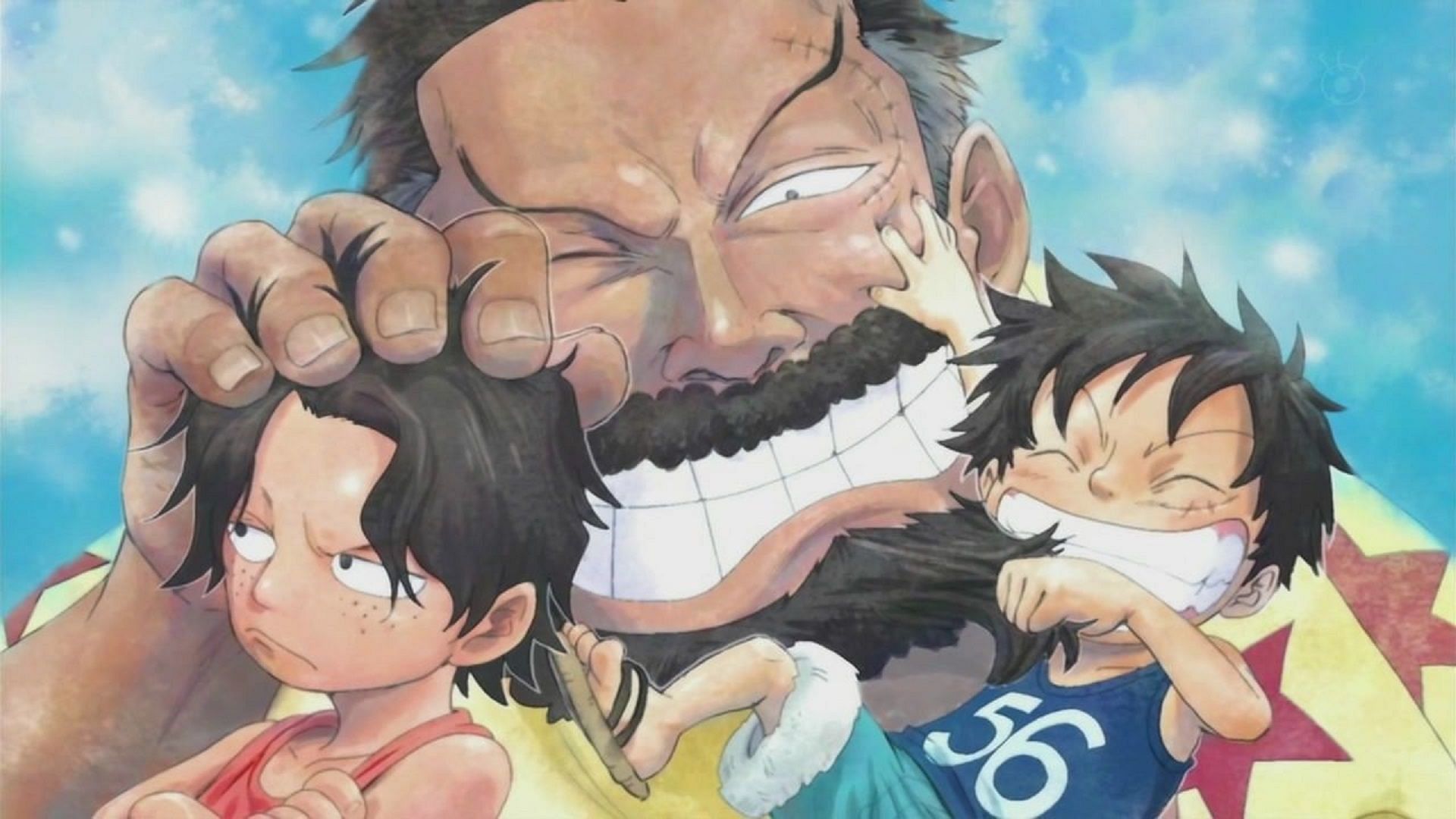 Garp is a very goodhearted person (Image via Toei Animation, One Piece)