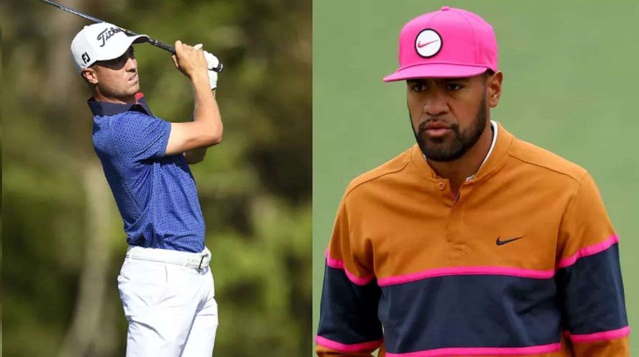 Tony Finau and Justin Thomas(image via getty)