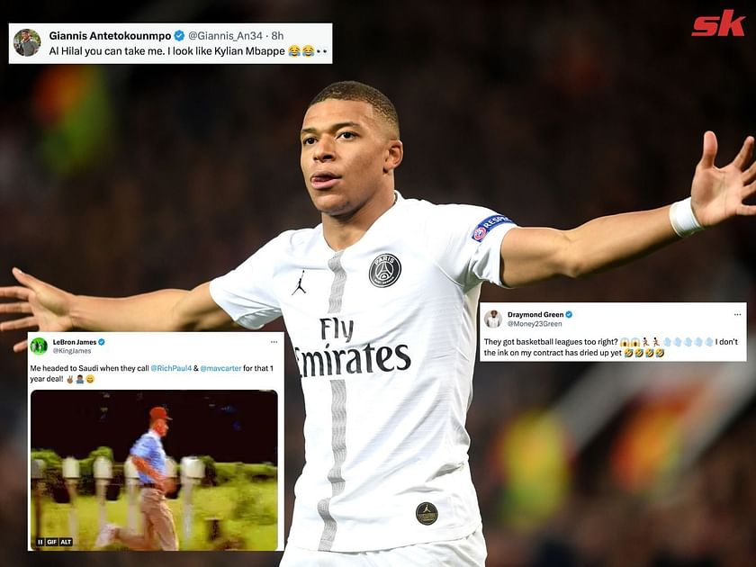 NBA players react to reported $700 million offer for Kylian Mbappé: 'Wtf' -  MarketWatch
