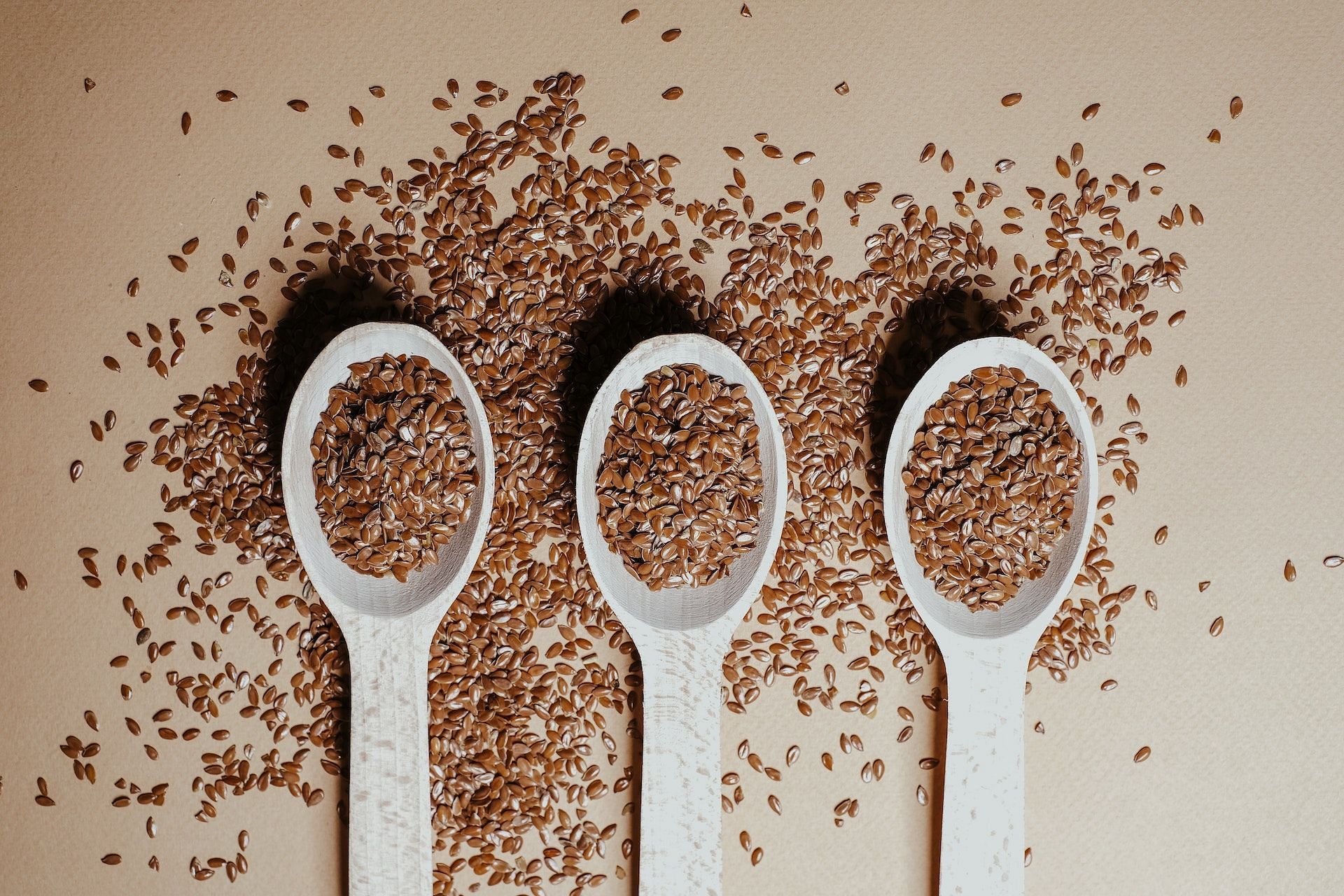 Flax seeds. (Image via Pexels/ Vie Studio)