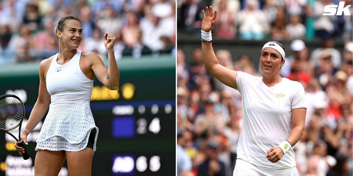 Aryna Sabalenka vs Ons Jabeur is one of the semifinal matches at the 2023 Wimbledon Championships.