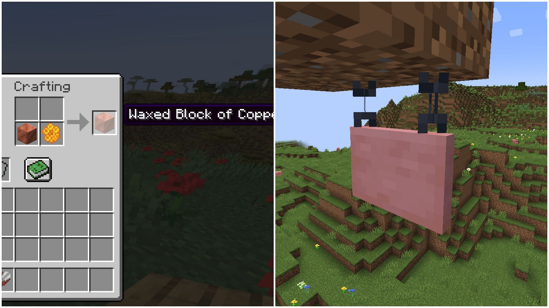 Honeycomb can be applied to some Minecraft blocks (Image via Mojang)