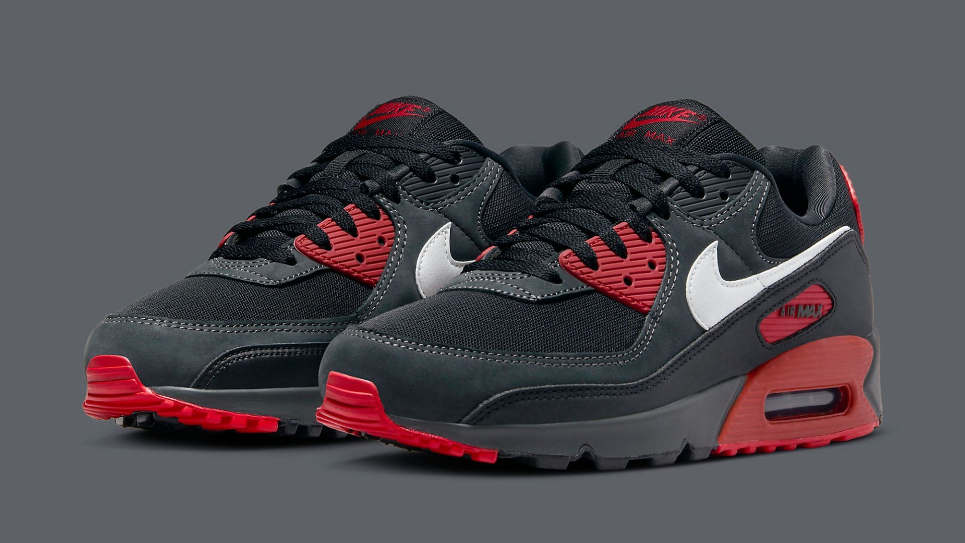 Nike Air Max 90 Anthracite shoes (Image via House of Heat)