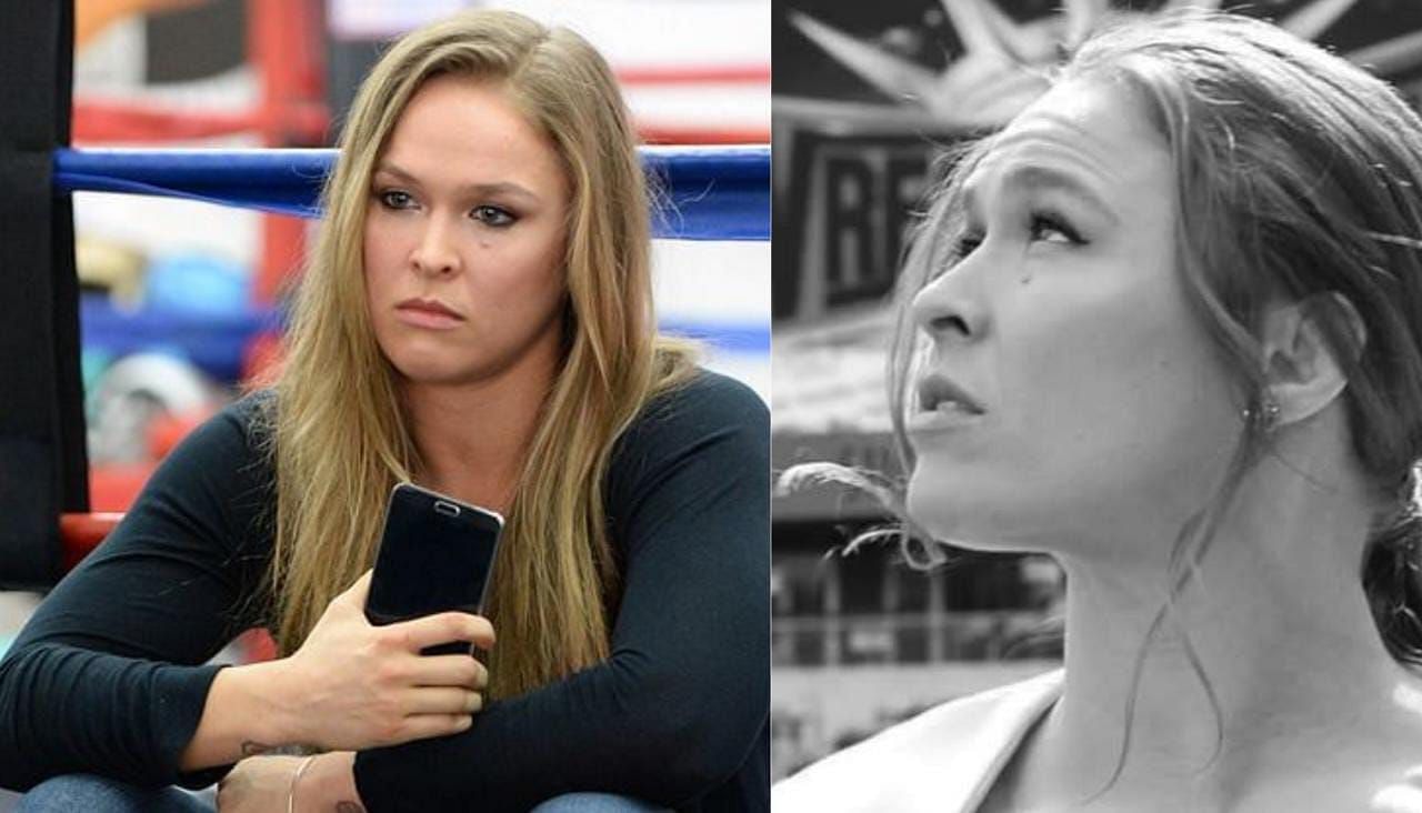 Ronda Rousey is currently drafted on RAW