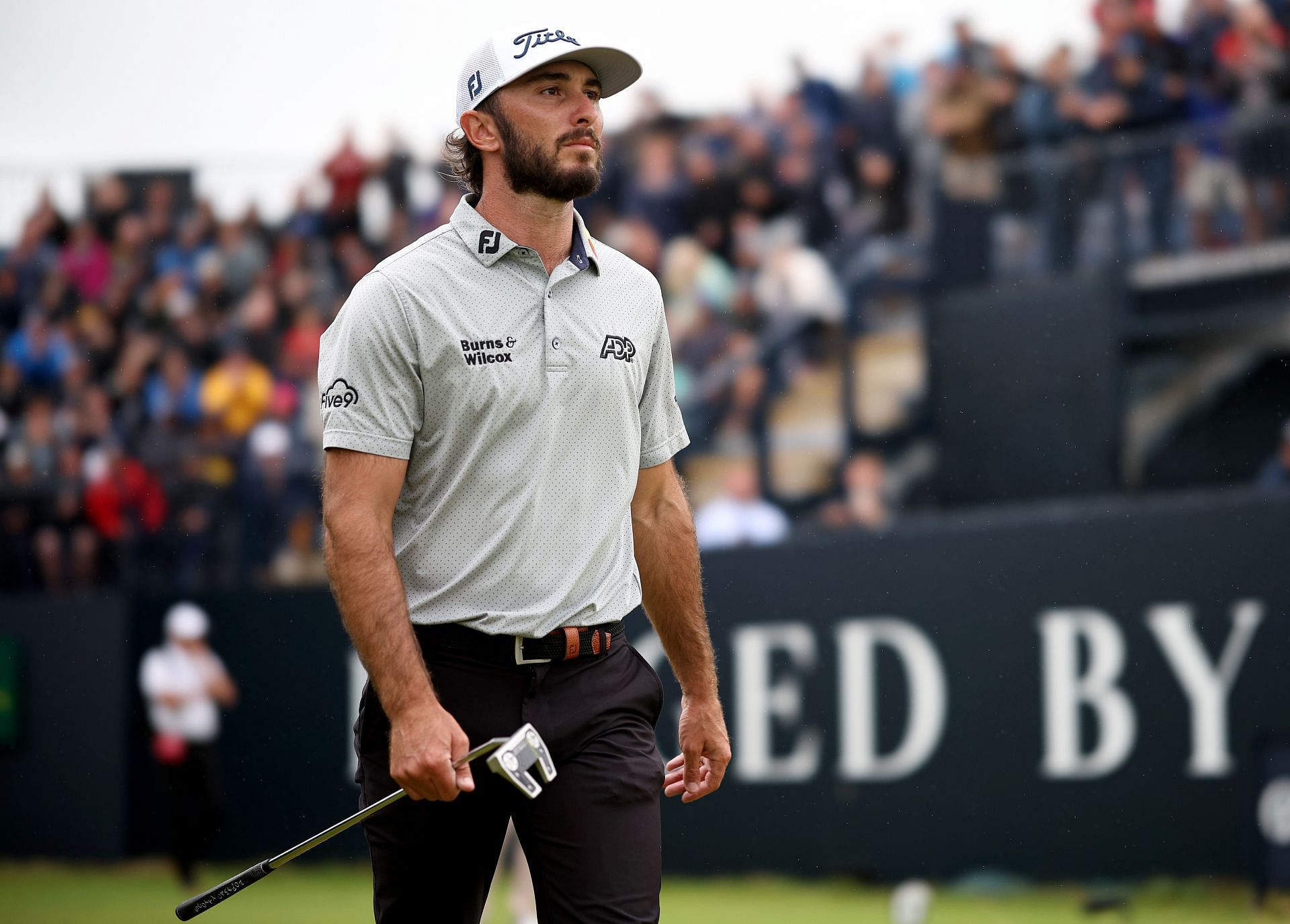 Max Homa during the Open Championship