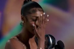 LSU Star Angel Reese hits iconic celebration while making bold claim at 2023 ESPY Awards: "Another Natty is coming, period"