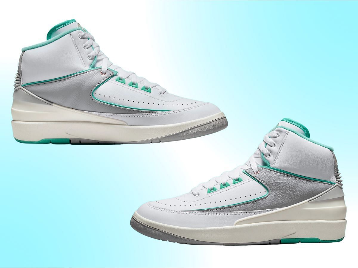 Nike AJ 2 &ldquo;Crystal Mint&rdquo; (Image via Nike)