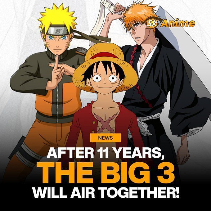The Big Three  Anime Universe