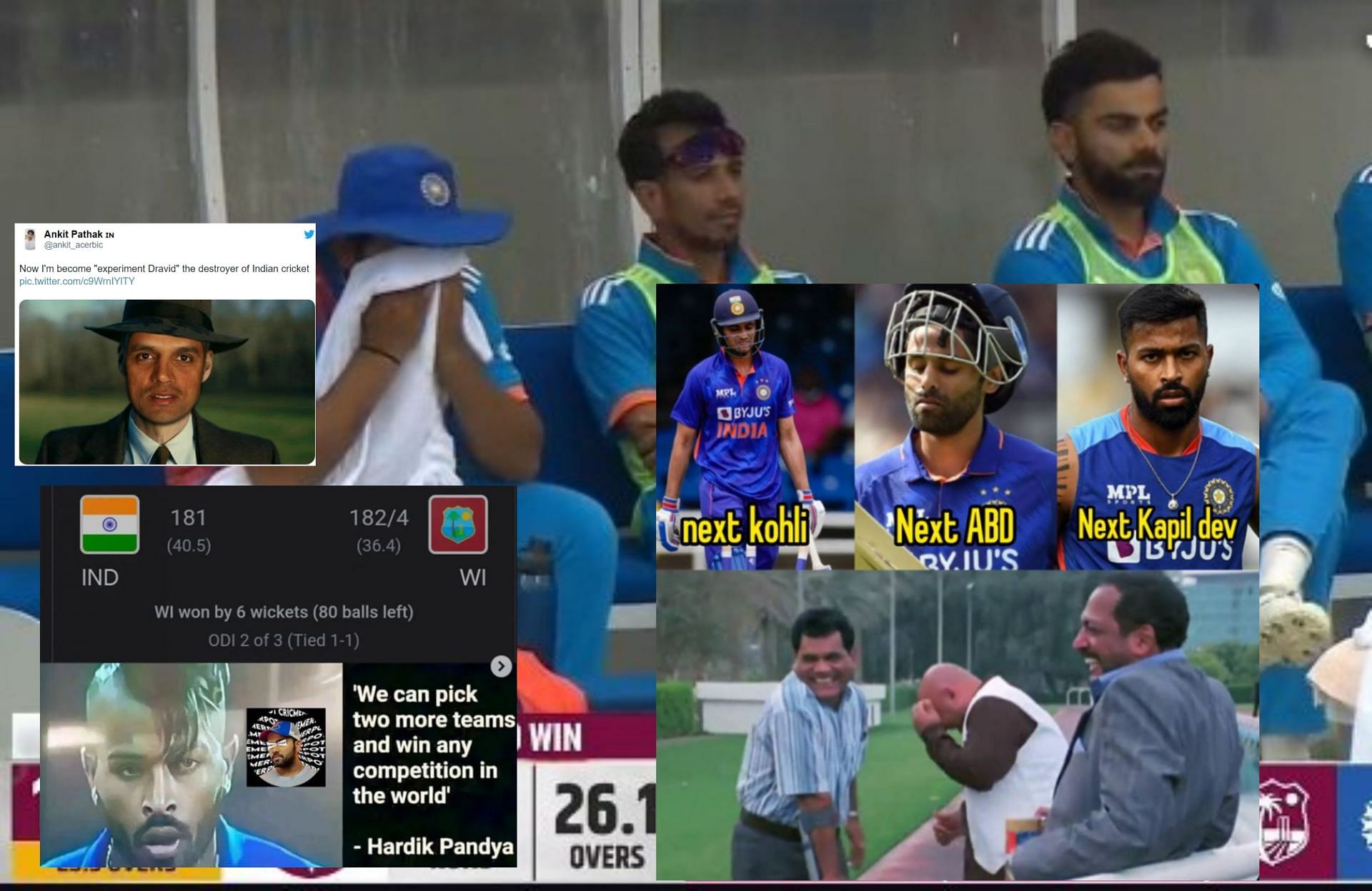 Fans react after India