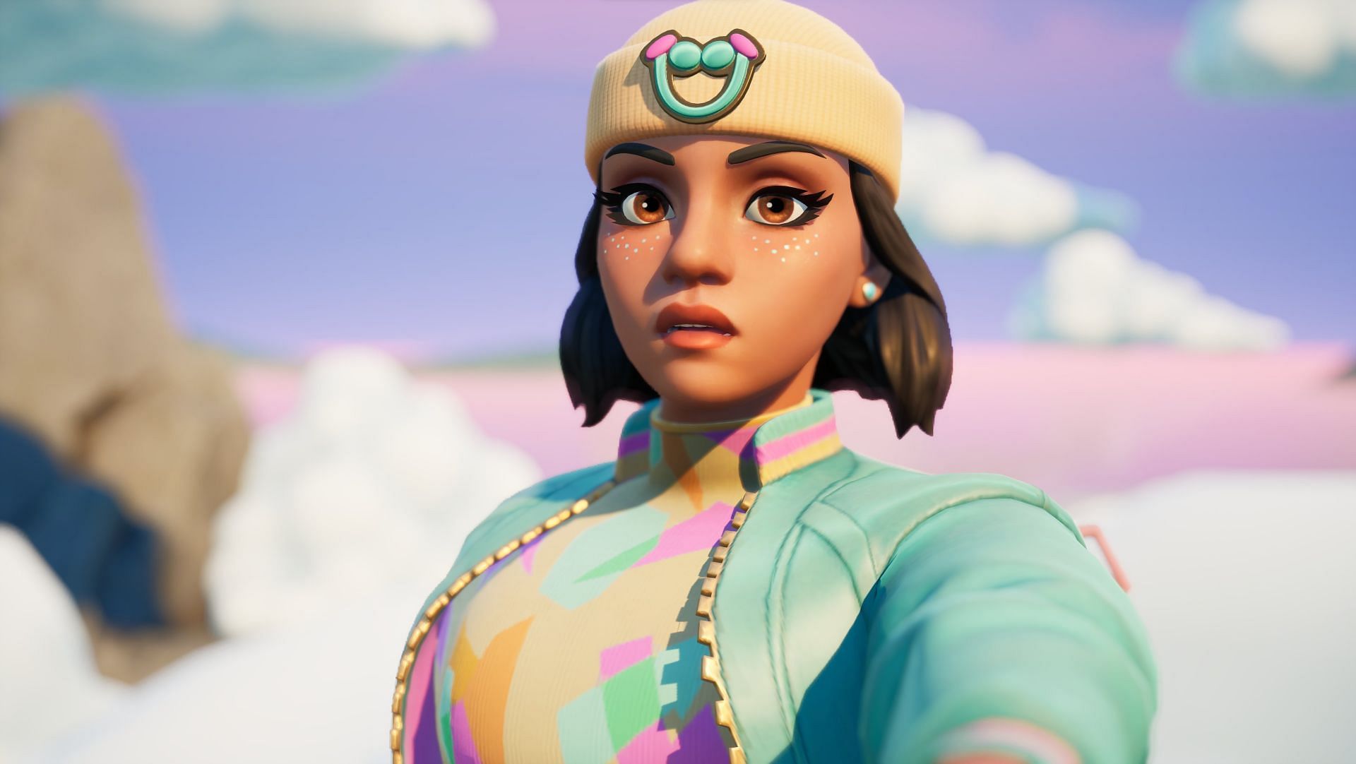 Players have somehow managed to create a controversy over the Opal Outfit in Fortnite (Image via Twitter/Jokrella)