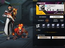 Moniez Gaming’s Free Fire ID, stats, rank, guild, and more