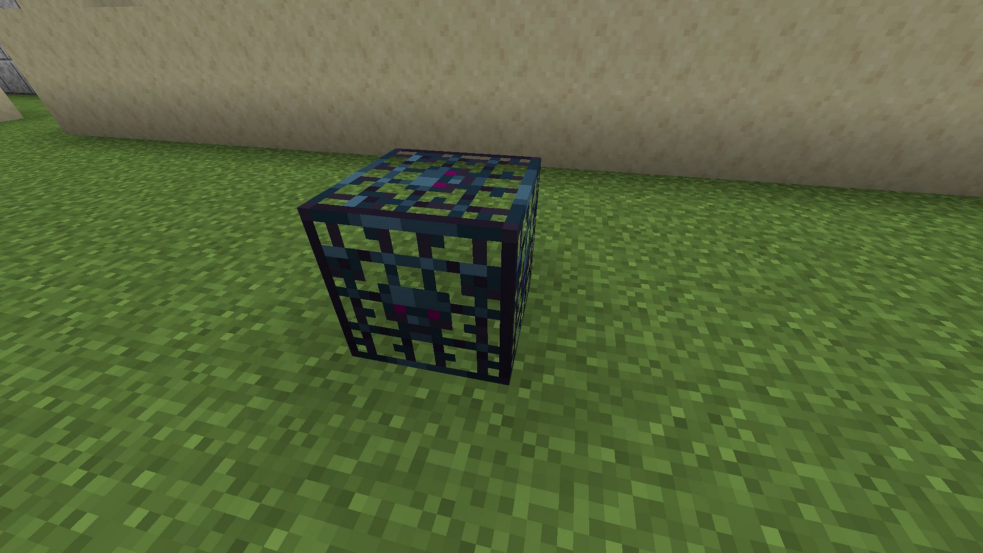 Spawner blocks can break easily but cannot be obtained in Minecraft survival (Image via Mojang)