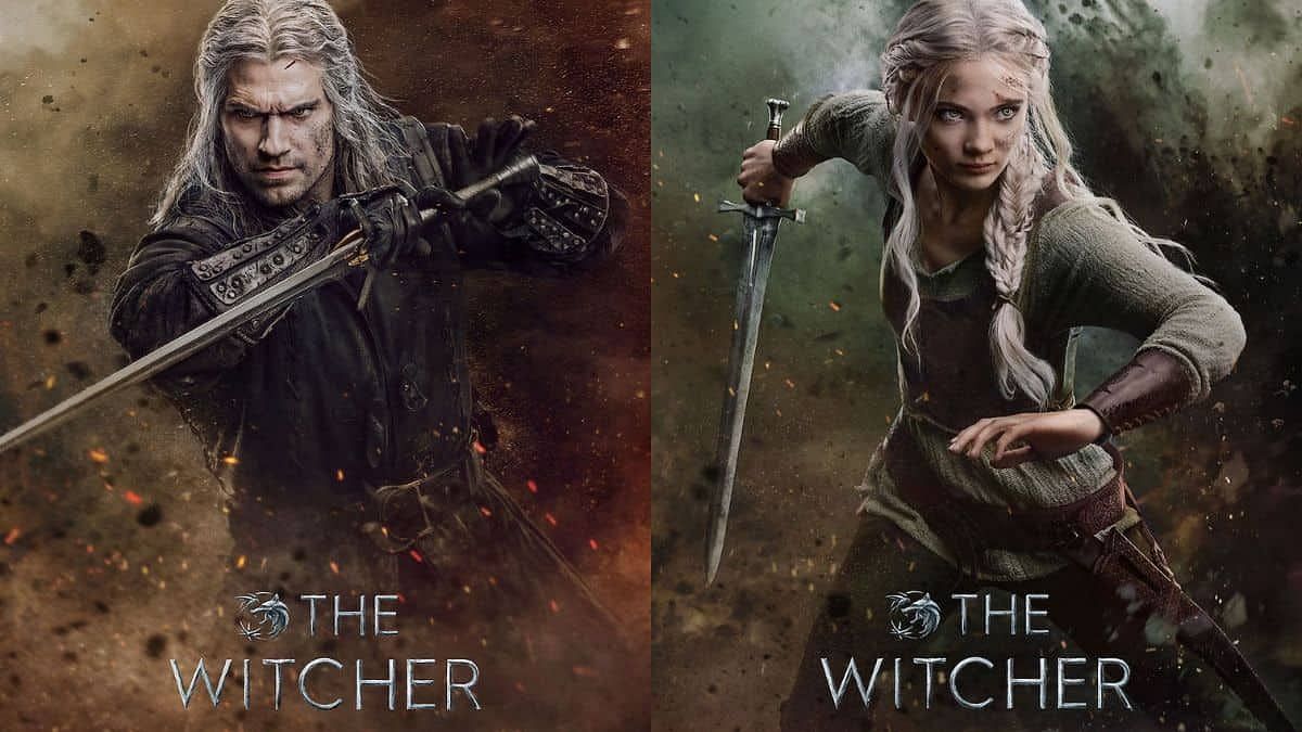 Geralt and Ciri in The Witcher season 3 (Image via Netflix)