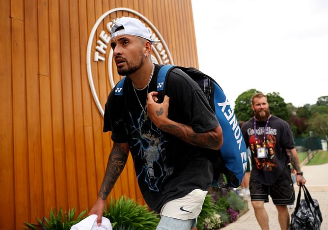 Nick Kyrgios: "Wish I was healthy, would've been a nice little run at Wimbledon"