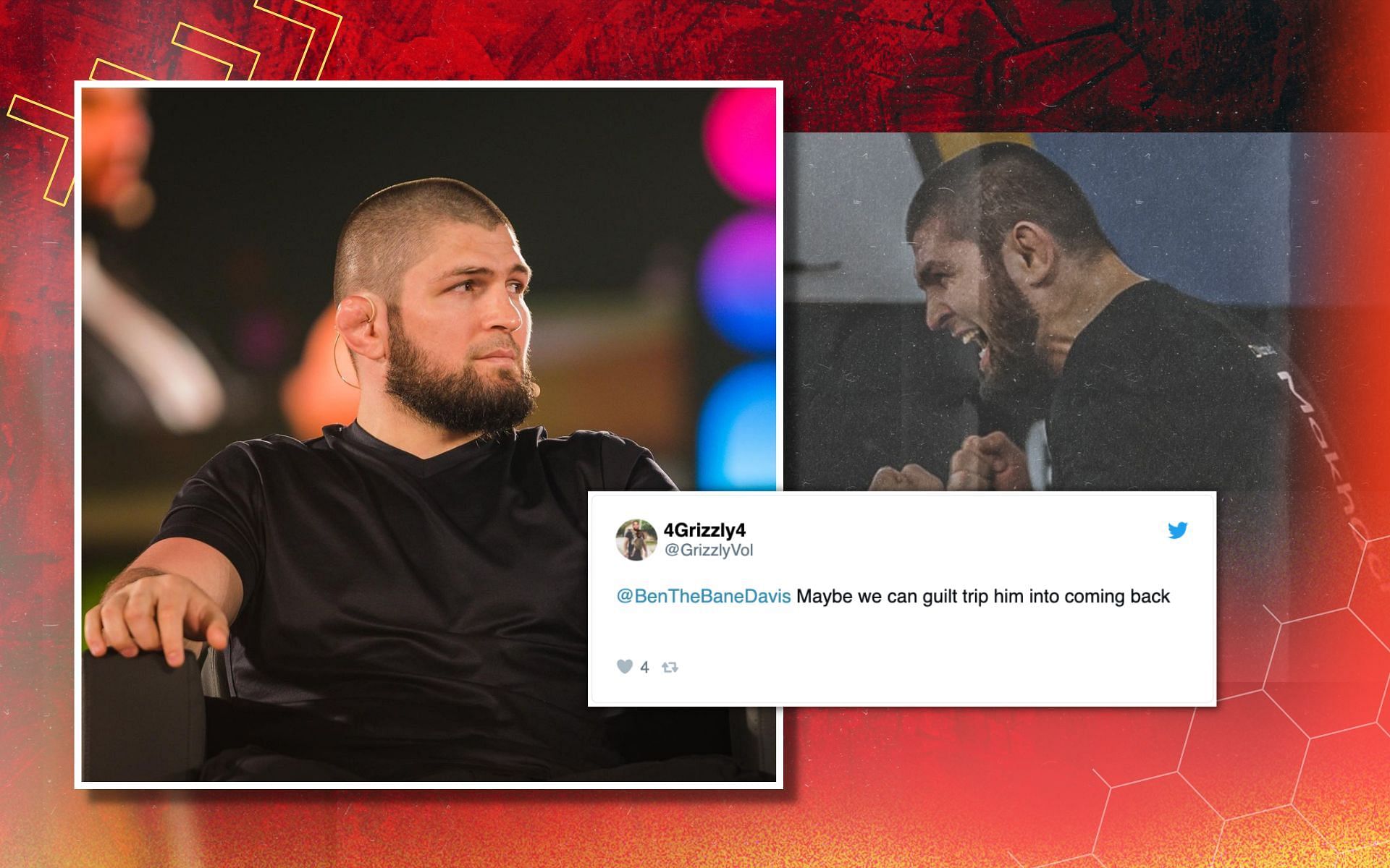 "This Made Me Feel So Bad": Images Of Khabib Nurmagomedov Asking If ...