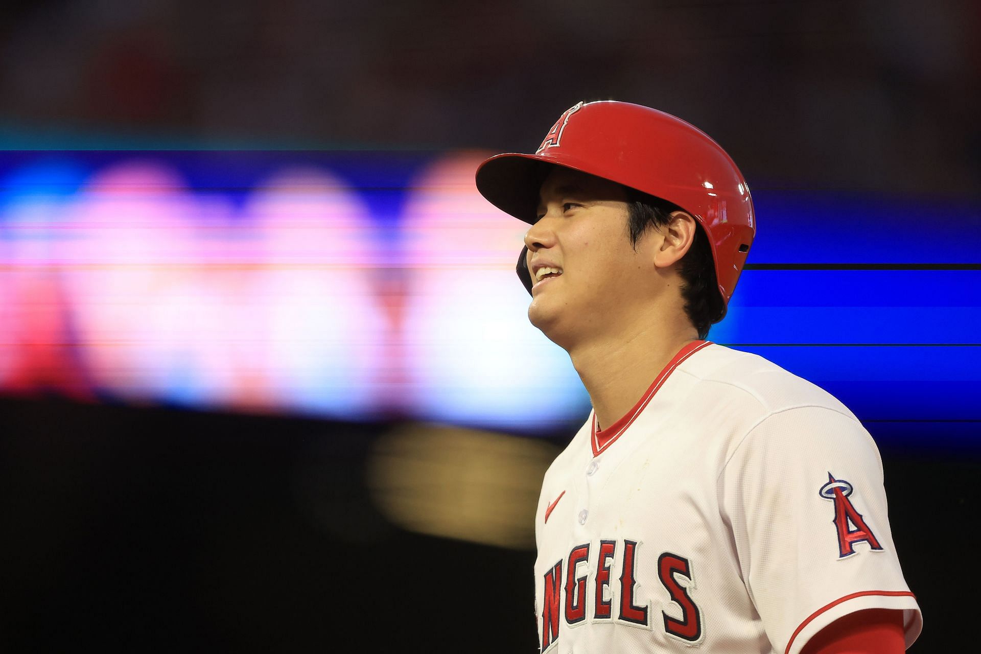 Shohei Ohtani of the Los Angeles Angels (Photo by Sean M. Haffey/Getty Images)
