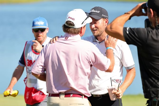 "That's our Alabama thing" - Lee Hodges reveals tradition behind the 'victory milkshake' on the 18th green at 3M Open