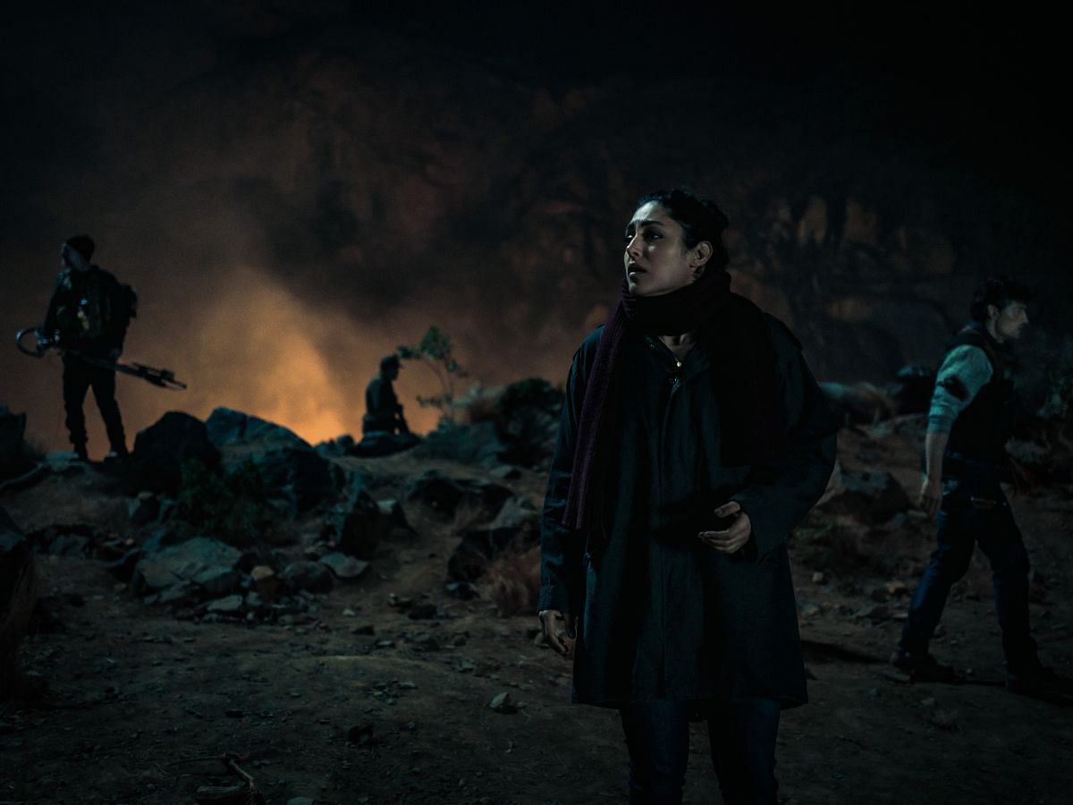 Golshifteh Farahani stars as Aneesha Malik in the sci-fi series (Image via Apple TV+)