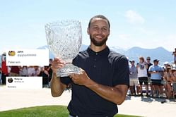 “Fake win; Robbery”: Stephen Curry winning the ACC didn't sit well with Golf fans after Mardy Fish saga