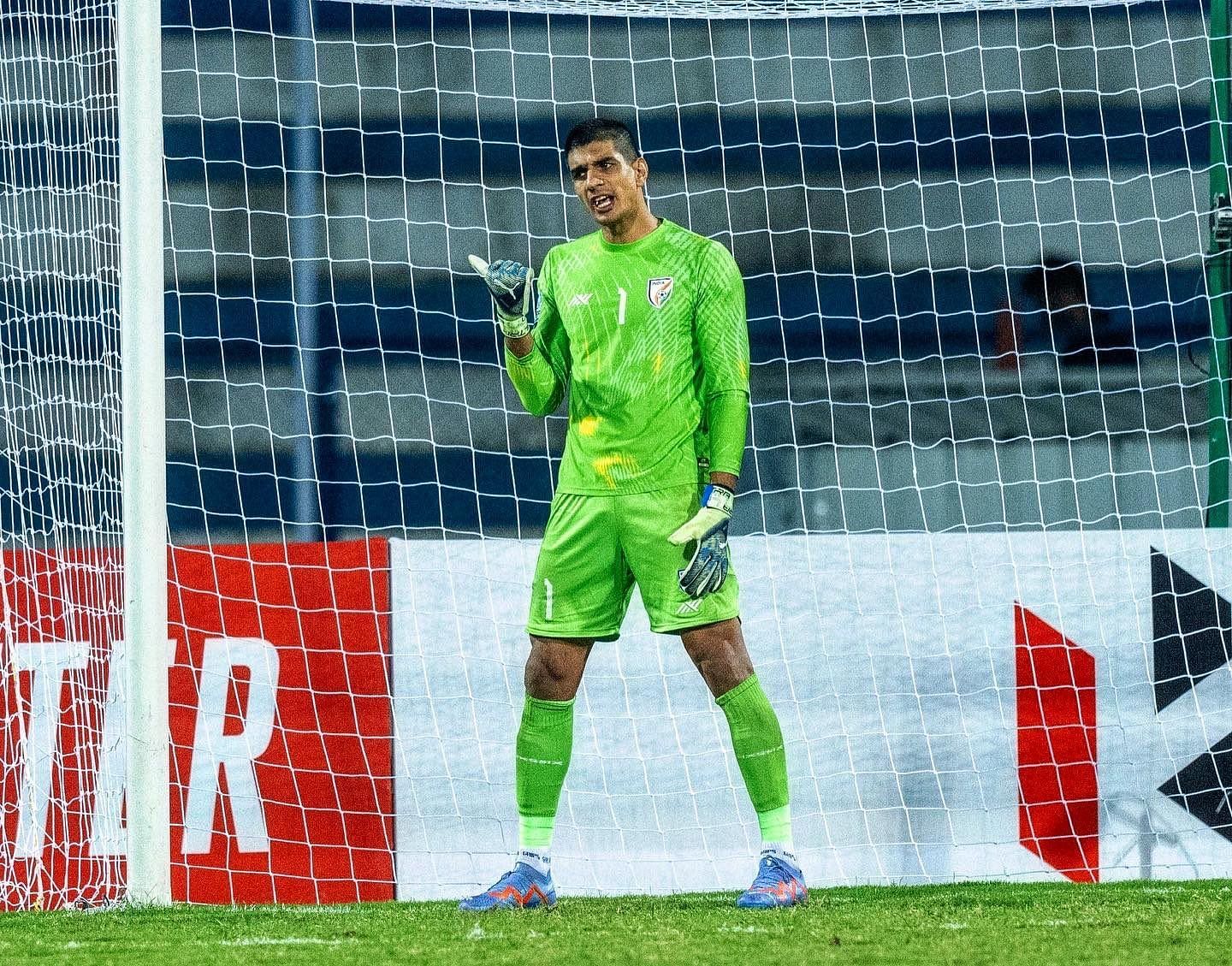 Gupreet Singh Sandhu has been a consistent customer between the sticks for India.