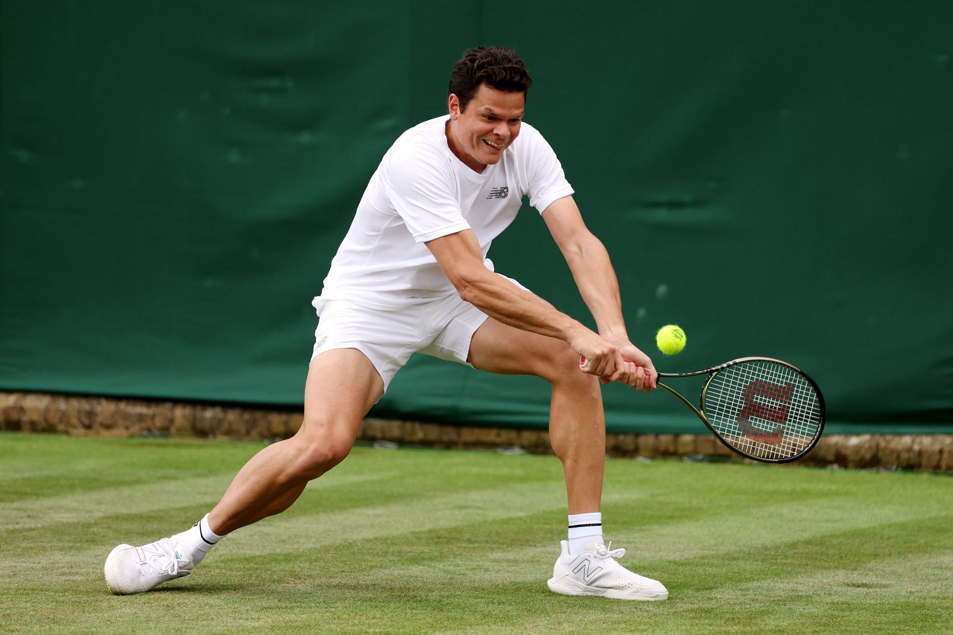 Milos Raonic, Day Three: The Championships - Wimbledon 2023