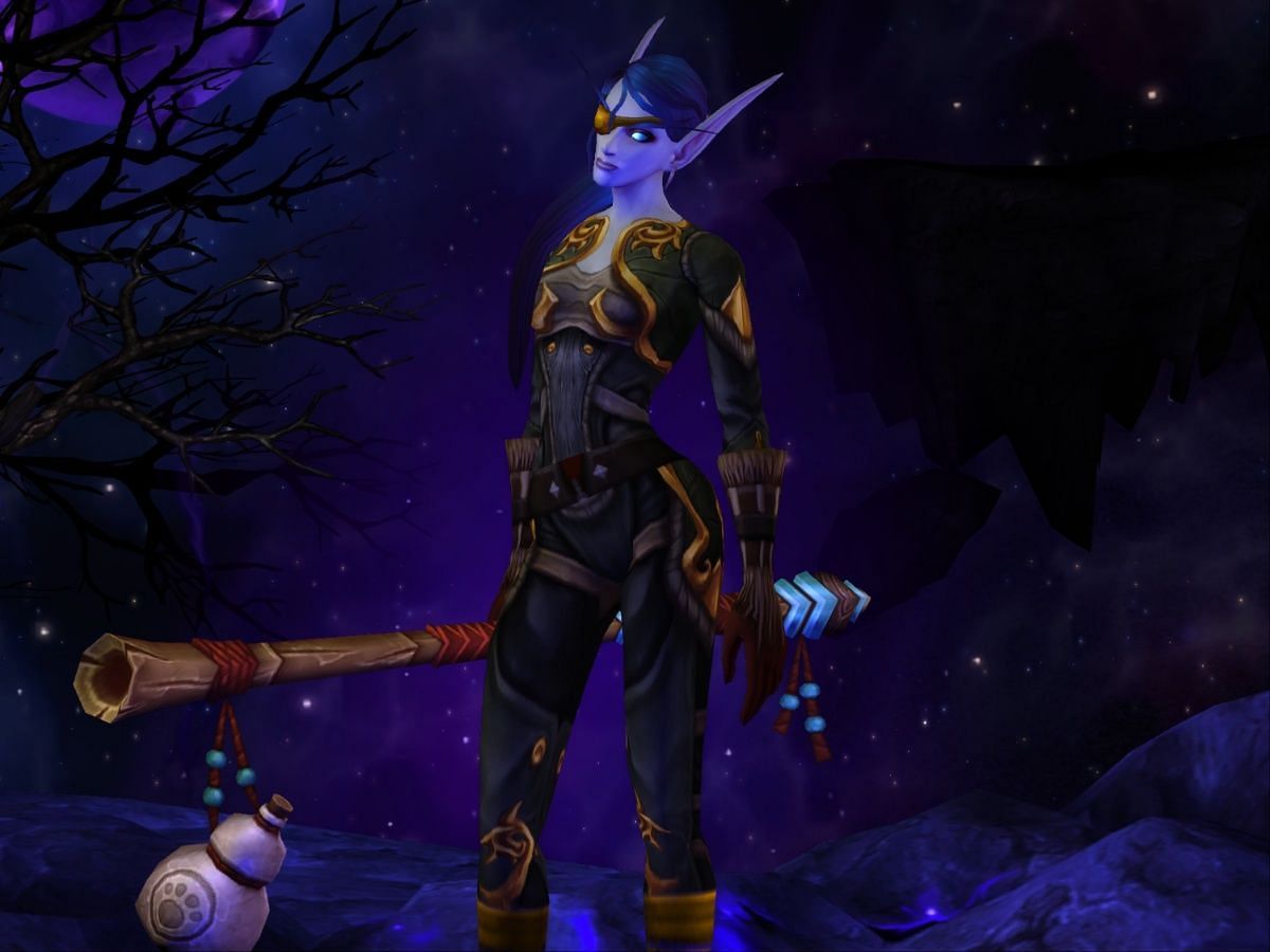 Monk in WoW (Image via Blizzard Entertainment)