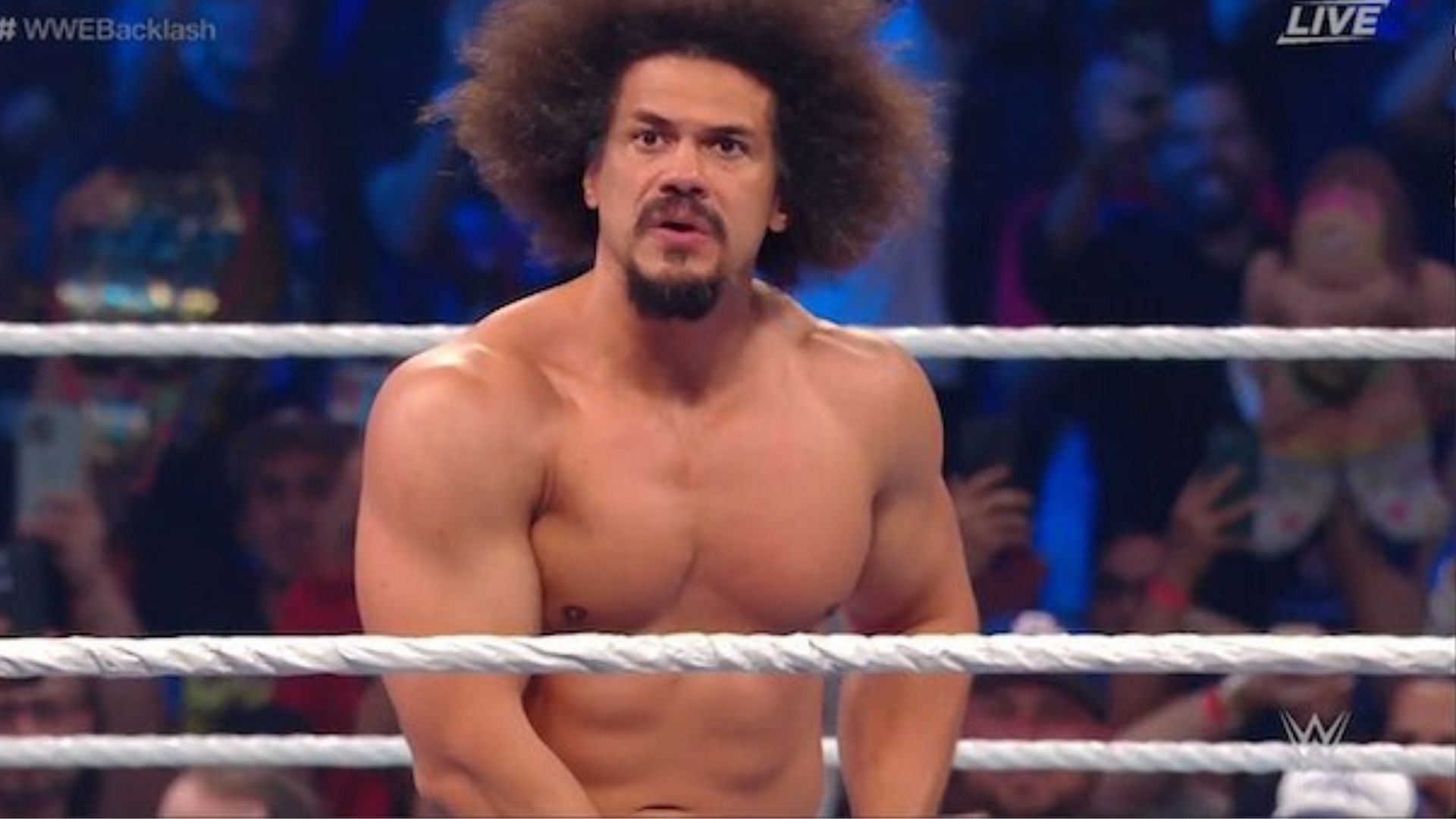 Carlito appeared at WWE Backlash 